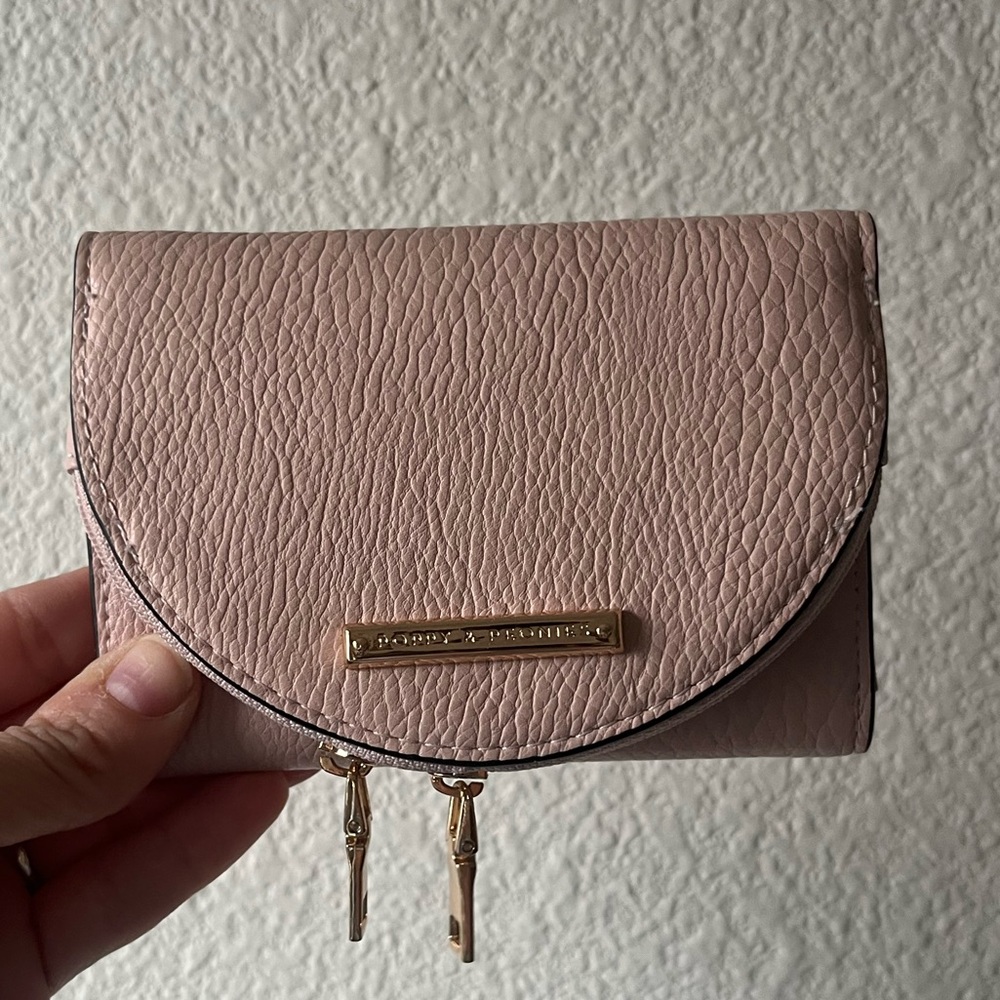 Poppy & Peonies Blush Pink Wallet
